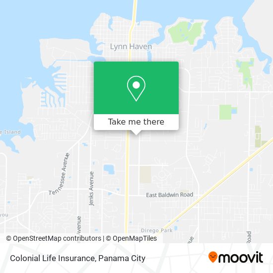 Mapa de Colonial Life Insurance
