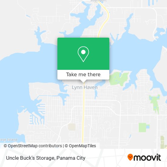 Uncle Buck's Storage map