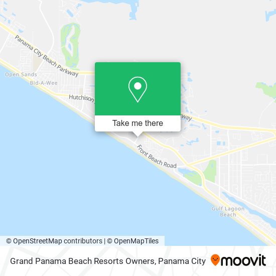 Mapa de Grand Panama Beach Resorts Owners