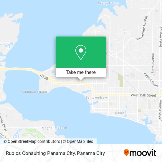Mapa de Rubics Consulting Panama City
