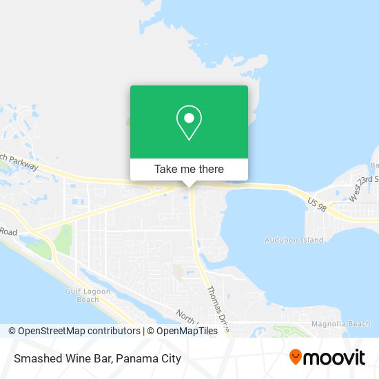 Smashed Wine Bar map