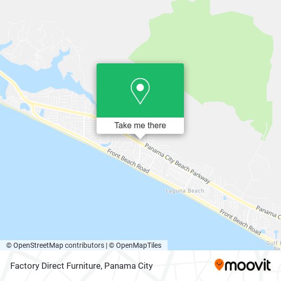 Factory Direct Furniture map