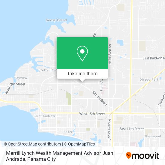 Merrill Lynch Wealth Management Advisor Juan Andrada map