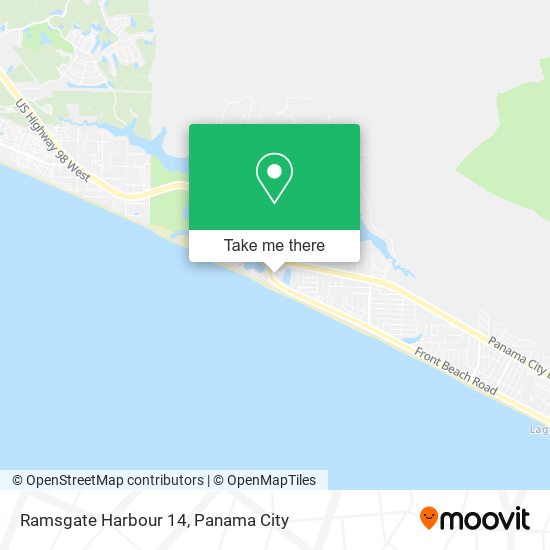 Ramsgate Harbour 14 map