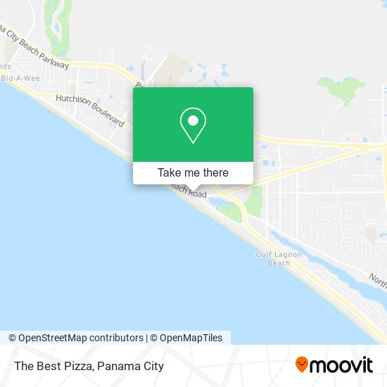 The Best Pizza map