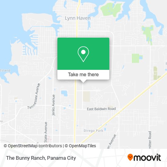 The Bunny Ranch map