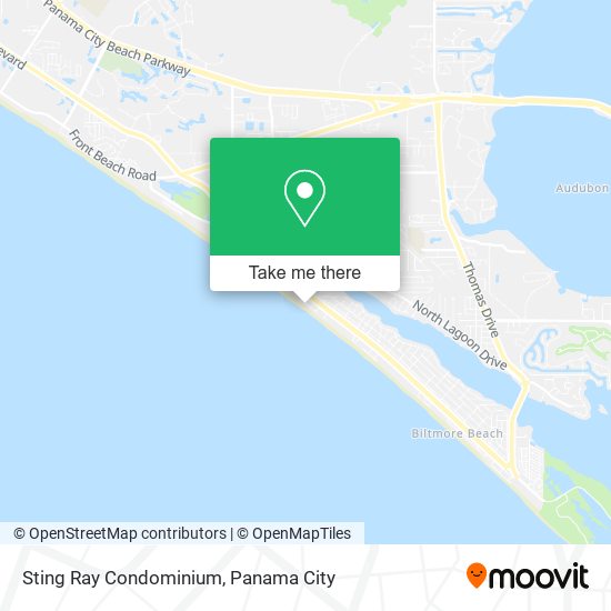 Sting Ray Condominium map