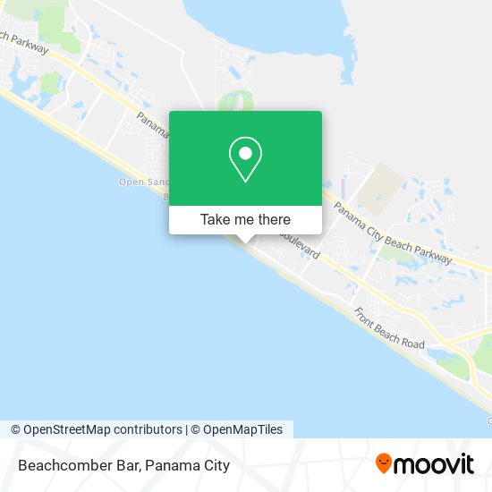 Beachcomber Bar map