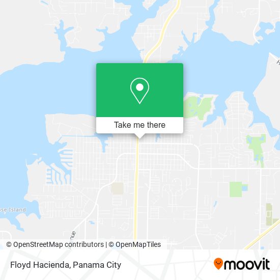 Floyd Hacienda map