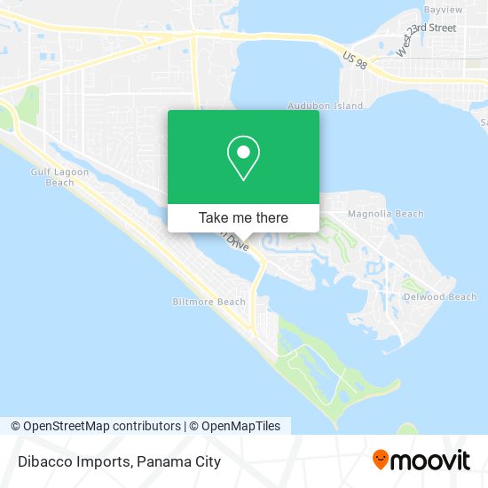 Mapa de Dibacco Imports