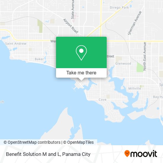 Benefit Solution M and L map