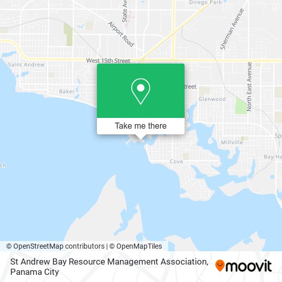 St Andrew Bay Resource Management Association map