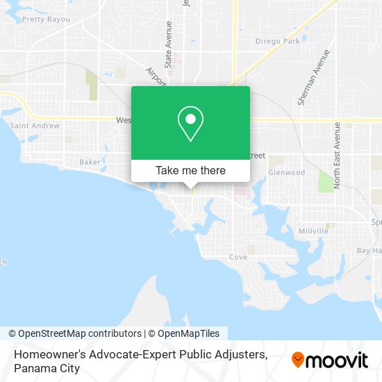 Mapa de Homeowner's Advocate-Expert Public Adjusters