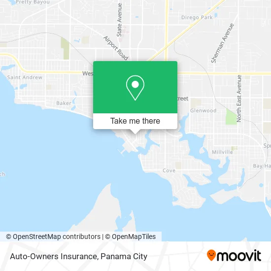 Auto-Owners Insurance map