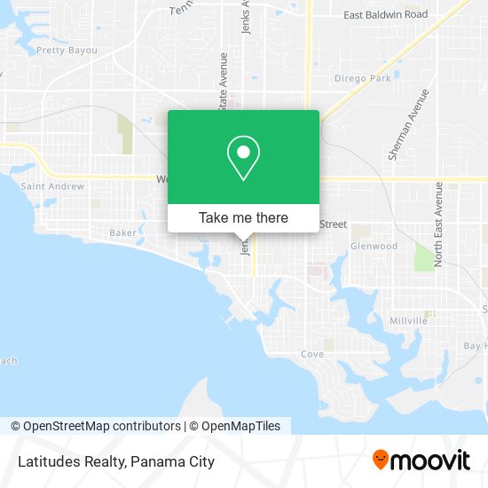 Latitudes Realty map