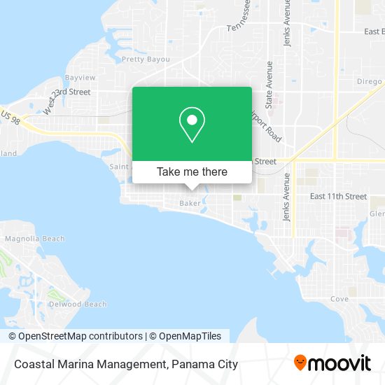 Mapa de Coastal Marina Management