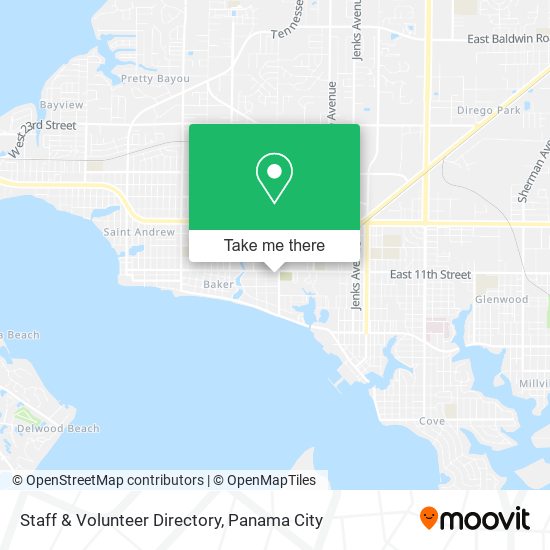 Staff & Volunteer Directory map