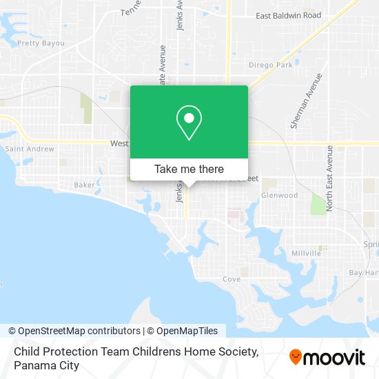 Child Protection Team Childrens Home Society map