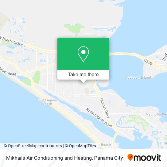 Mapa de Mikhails Air Conditioning and Heating