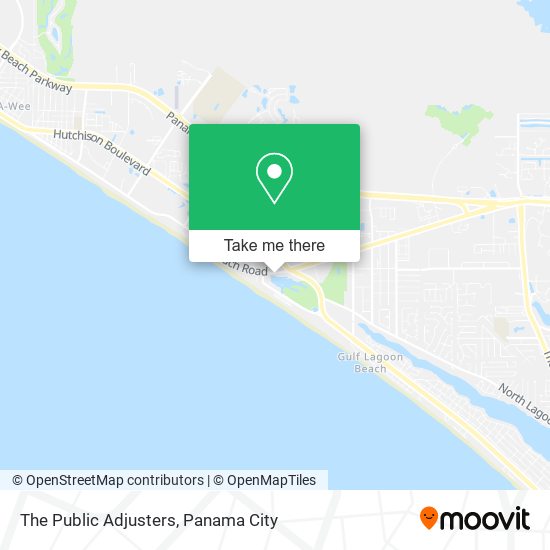The Public Adjusters map