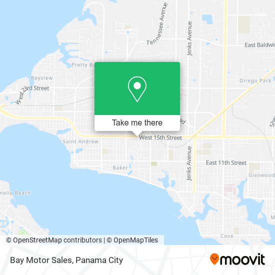 Bay Motor Sales map