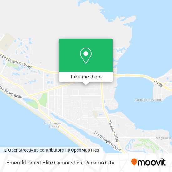 Mapa de Emerald Coast Elite Gymnastics