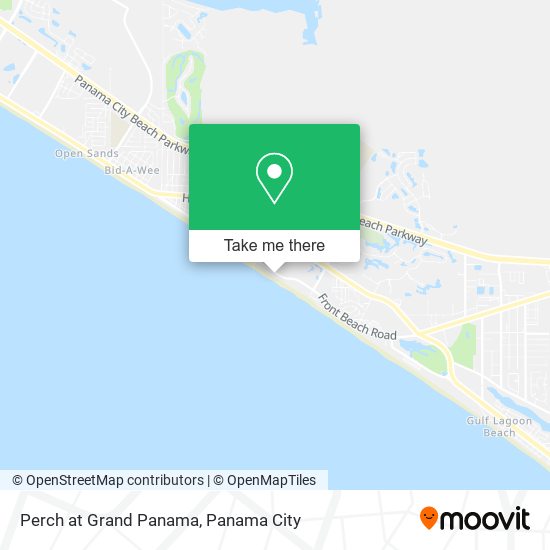 Perch at Grand Panama map