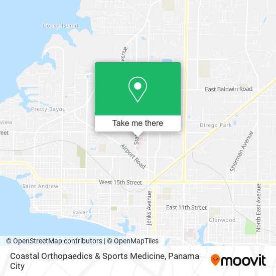 Coastal Orthopaedics & Sports Medicine map