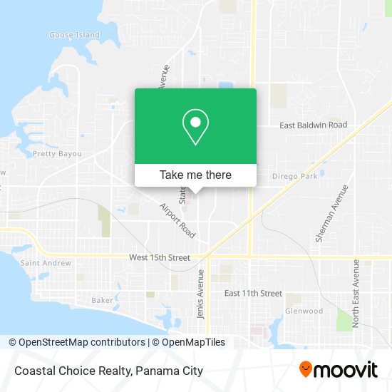 Coastal Choice Realty map