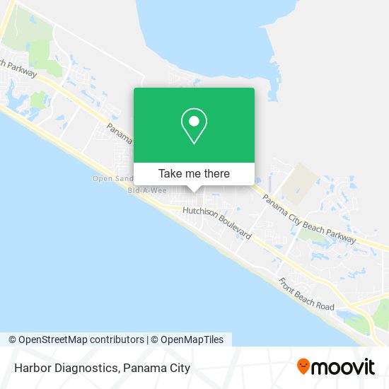 Harbor Diagnostics map