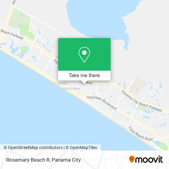 Rosemary Beach R map