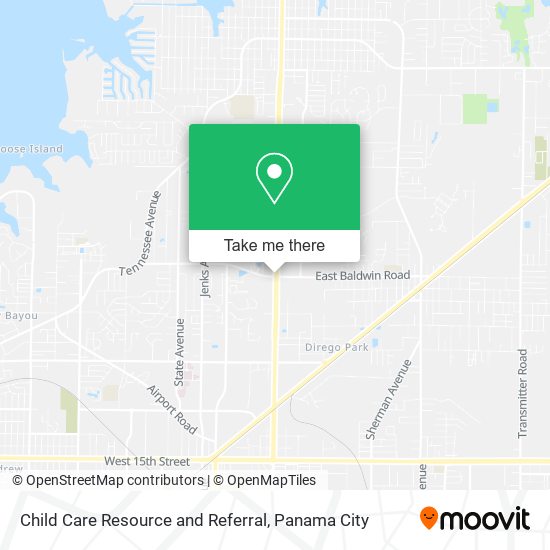 Child Care Resource and Referral map