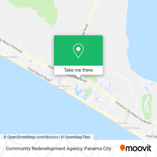 Community Redevelopment Agency map