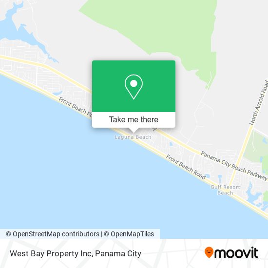 Mapa de West Bay Property Inc
