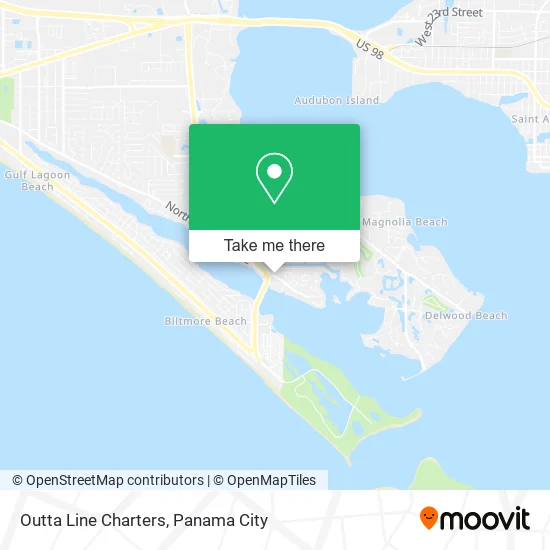 Outta Line Charters map