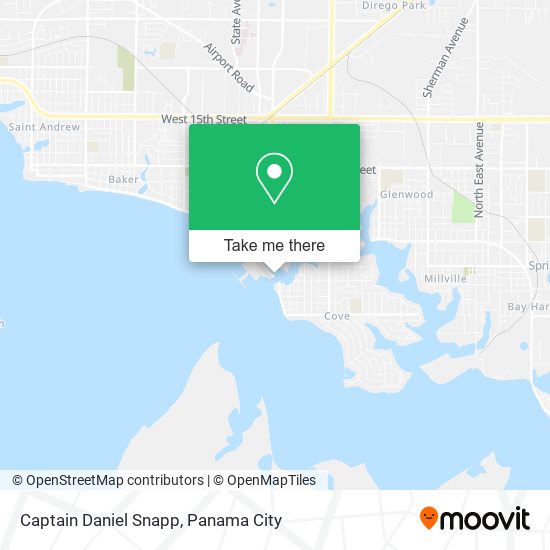 Mapa de Captain Daniel Snapp