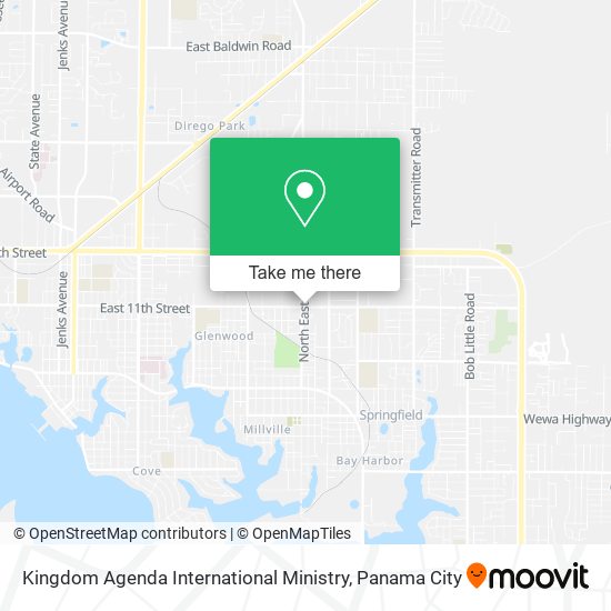 Kingdom Agenda International Ministry map