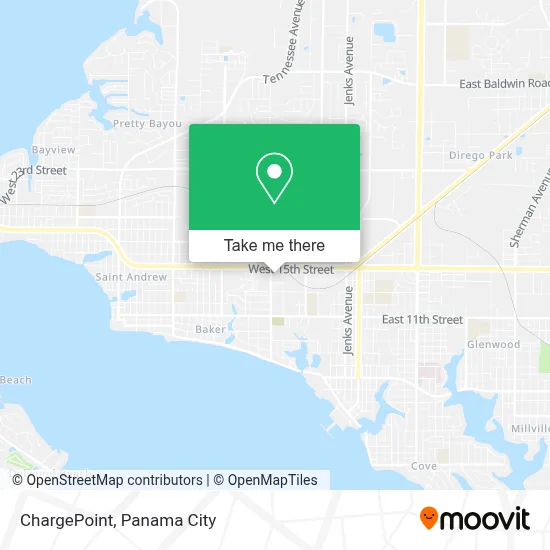 ChargePoint map