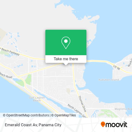Mapa de Emerald Coast Av