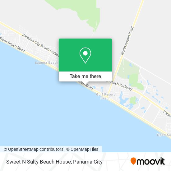 Sweet N Salty Beach House map