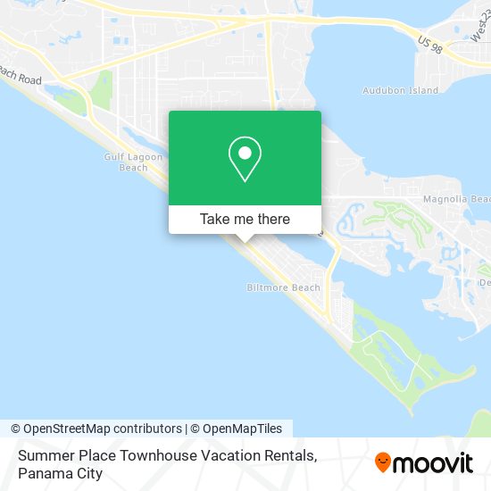 Summer Place Townhouse Vacation Rentals map