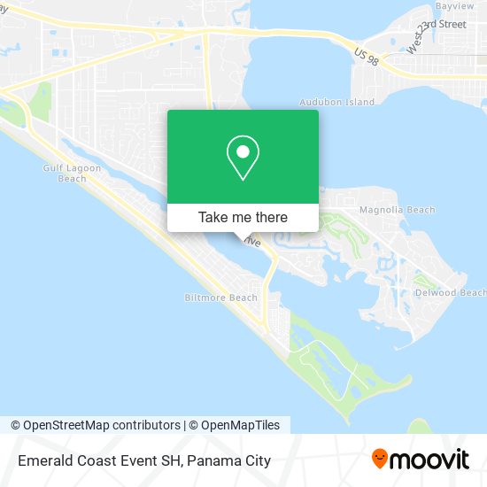 Emerald Coast Event SH map