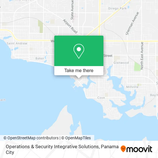 Operations & Security Integrative Solutions map