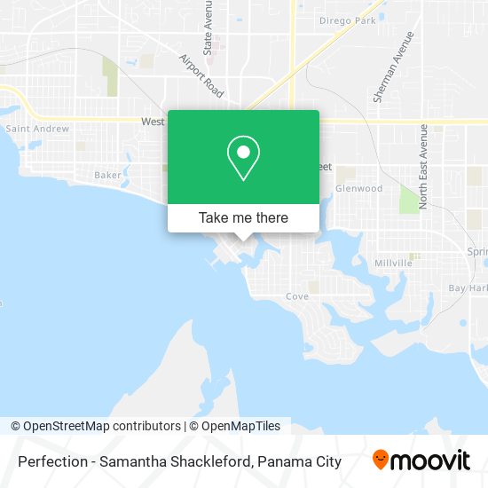 Mapa de Perfection - Samantha Shackleford