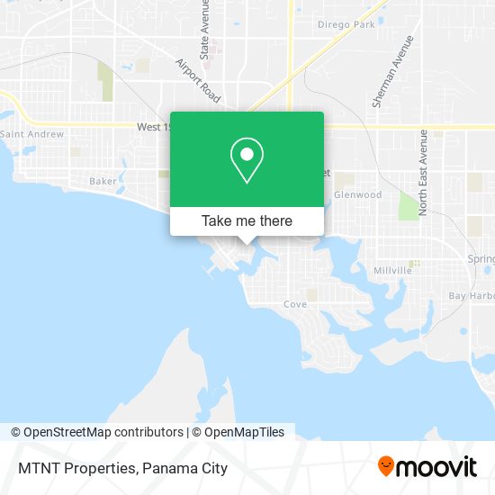 Mapa de MTNT Properties