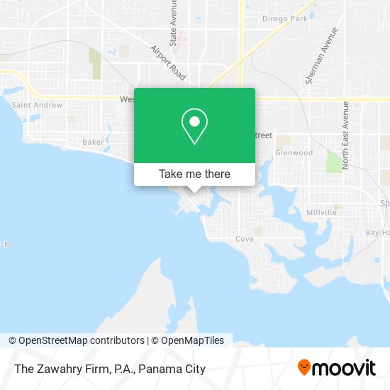 The Zawahry Firm, P.A. map