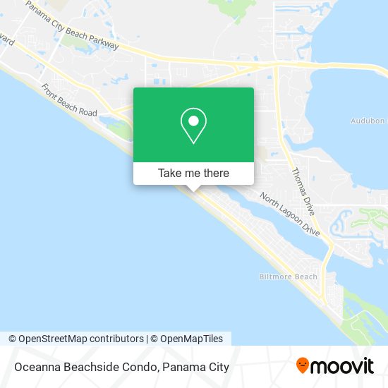 Mapa de Oceanna Beachside Condo