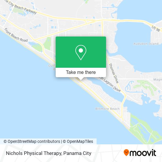 Mapa de Nichols Physical Therapy