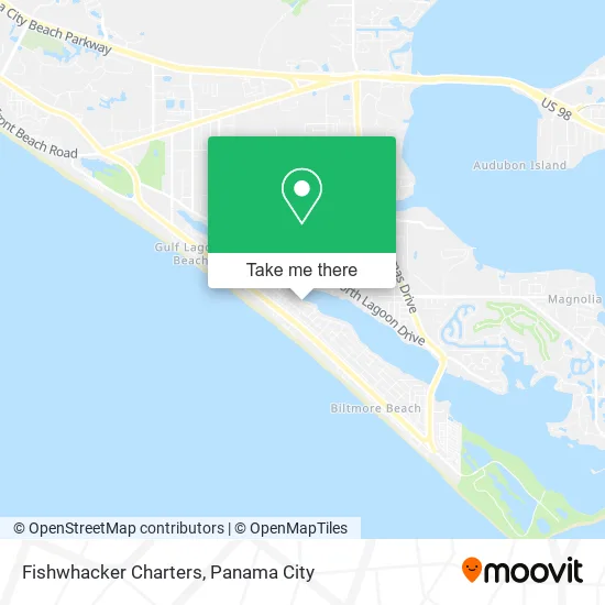 Fishwhacker Charters map