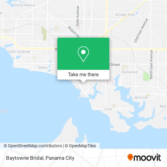 Baytowne Bridal map